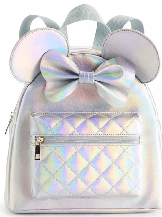 Handbags - Disney 100 Minnie Mouse Iridescent Pearl Mini Backpack – NWT ✨